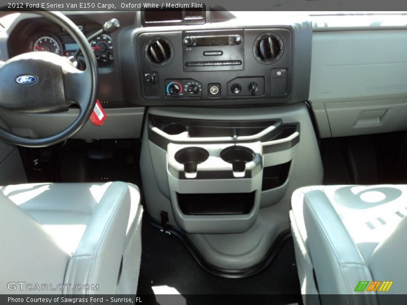 Oxford White / Medium Flint 2012 Ford E Series Van E150 Cargo