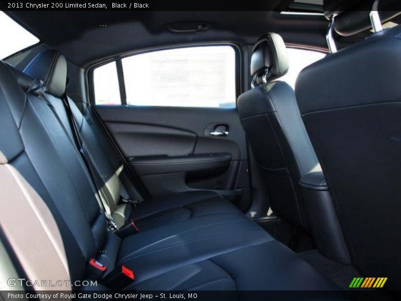 Black / Black 2013 Chrysler 200 Limited Sedan