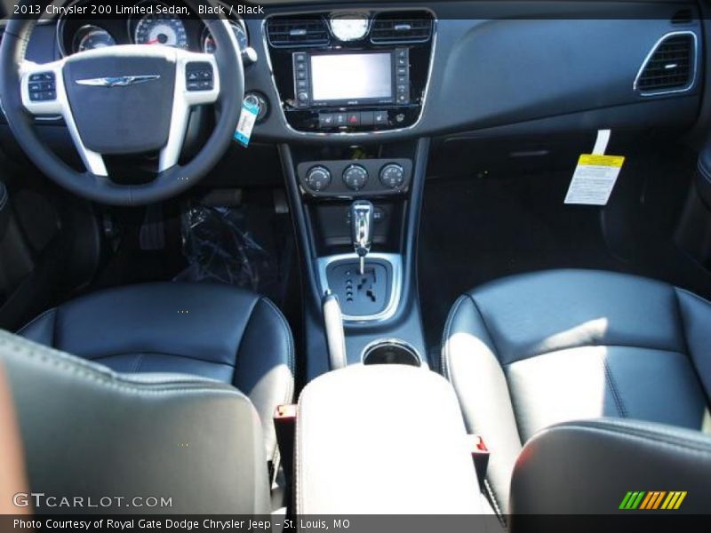 Black / Black 2013 Chrysler 200 Limited Sedan
