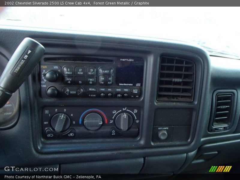 Forest Green Metallic / Graphite 2002 Chevrolet Silverado 2500 LS Crew Cab 4x4