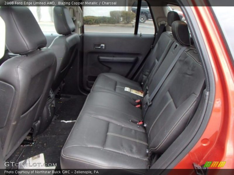 Rear Seat of 2008 Edge Limited AWD