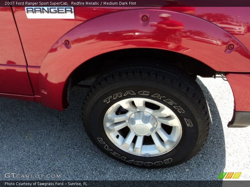 Redfire Metallic / Medium Dark Flint 2007 Ford Ranger Sport SuperCab