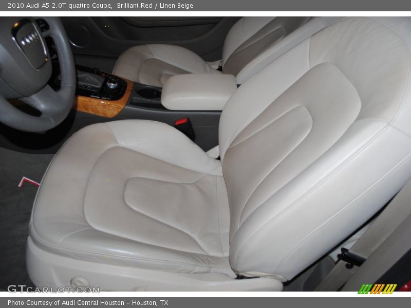 Brilliant Red / Linen Beige 2010 Audi A5 2.0T quattro Coupe
