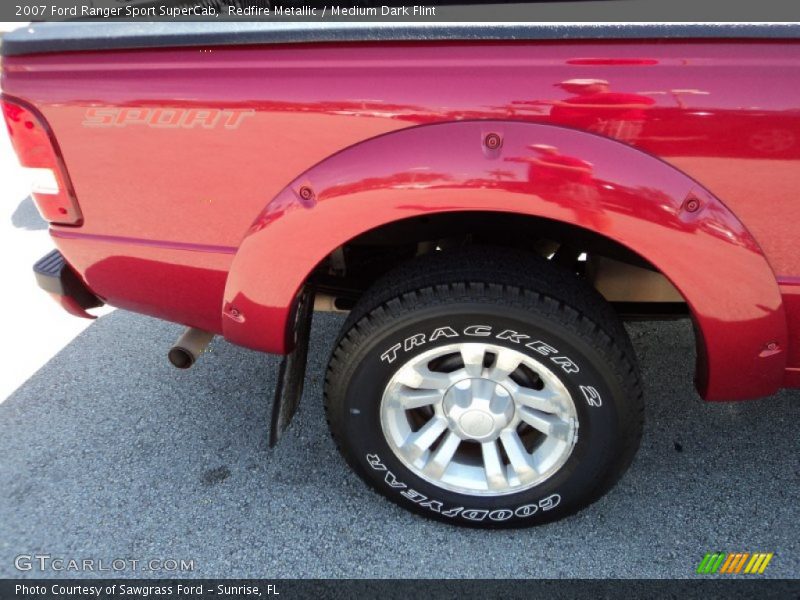 Redfire Metallic / Medium Dark Flint 2007 Ford Ranger Sport SuperCab