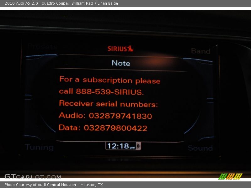 Brilliant Red / Linen Beige 2010 Audi A5 2.0T quattro Coupe