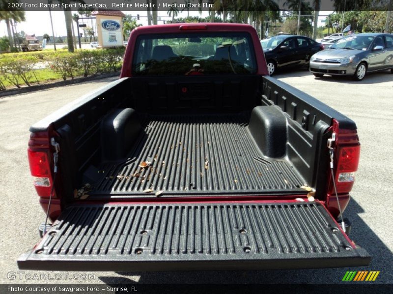 Redfire Metallic / Medium Dark Flint 2007 Ford Ranger Sport SuperCab