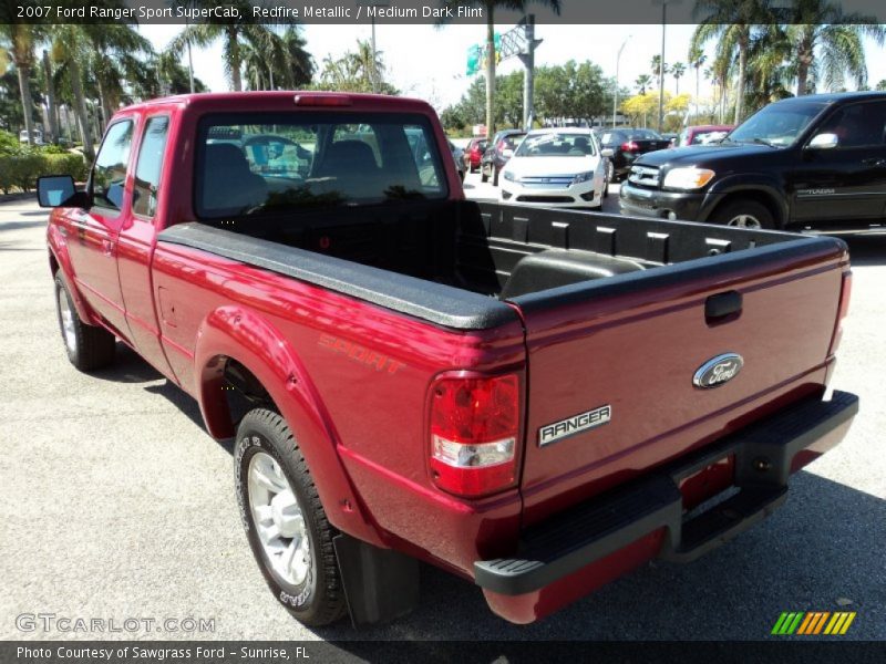 2007 Ranger Sport SuperCab Redfire Metallic