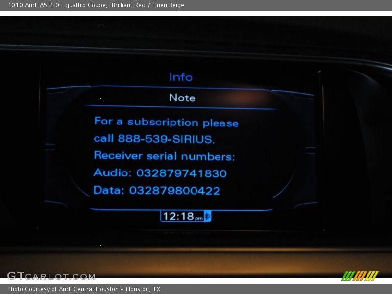 Brilliant Red / Linen Beige 2010 Audi A5 2.0T quattro Coupe