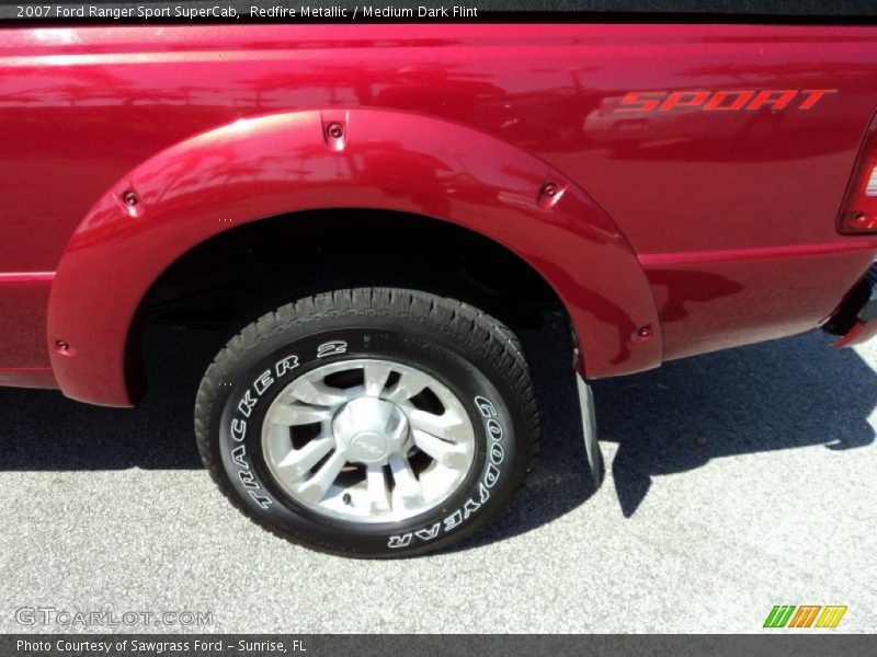 Redfire Metallic / Medium Dark Flint 2007 Ford Ranger Sport SuperCab