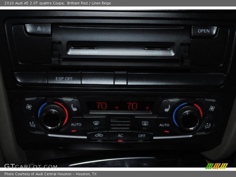 Brilliant Red / Linen Beige 2010 Audi A5 2.0T quattro Coupe