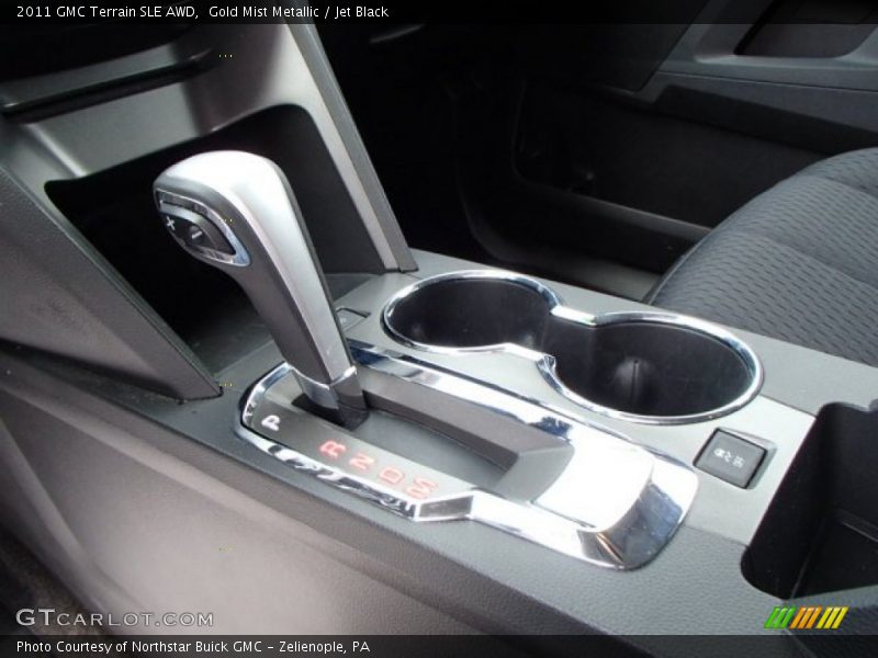 Gold Mist Metallic / Jet Black 2011 GMC Terrain SLE AWD