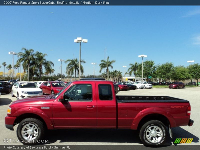  2007 Ranger Sport SuperCab Redfire Metallic
