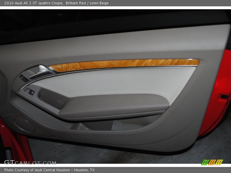 Brilliant Red / Linen Beige 2010 Audi A5 2.0T quattro Coupe