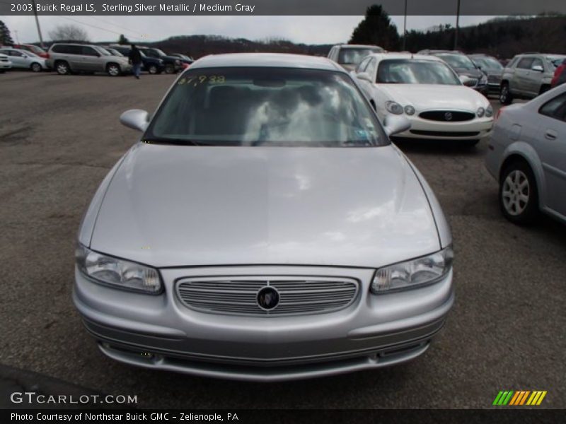 Sterling Silver Metallic / Medium Gray 2003 Buick Regal LS