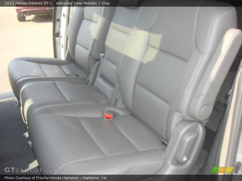 Alabaster Silver Metallic / Gray 2011 Honda Odyssey EX-L