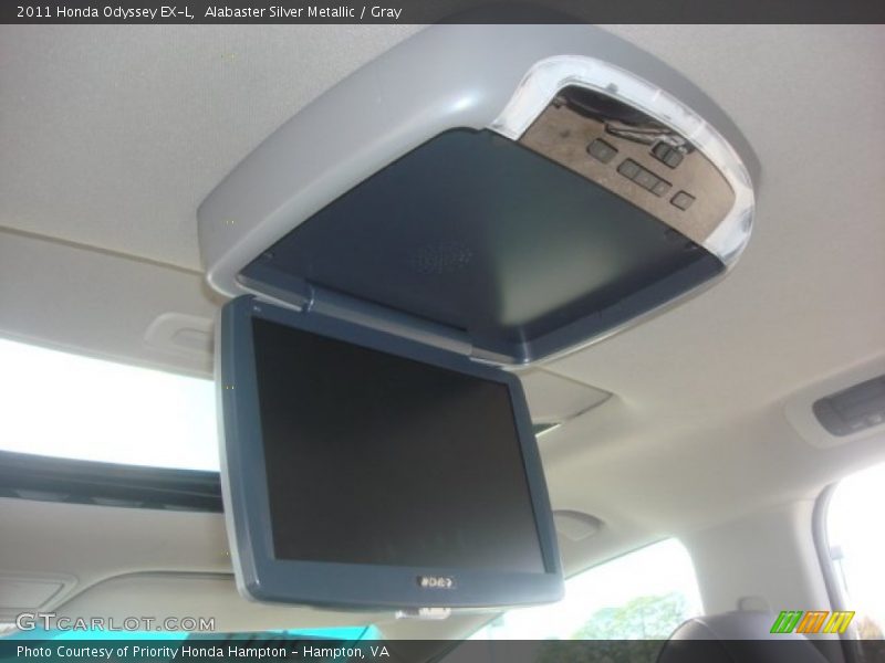 Alabaster Silver Metallic / Gray 2011 Honda Odyssey EX-L