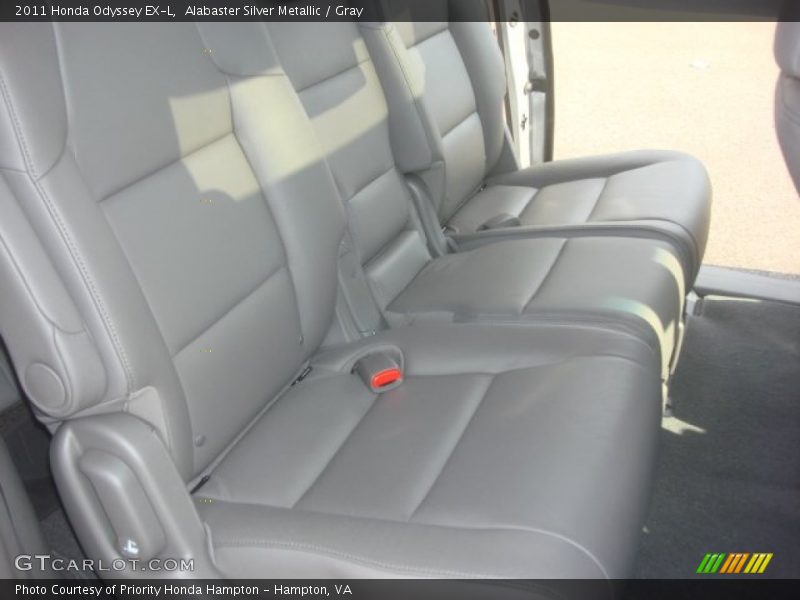 Alabaster Silver Metallic / Gray 2011 Honda Odyssey EX-L