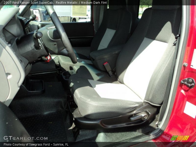 Redfire Metallic / Medium Dark Flint 2007 Ford Ranger Sport SuperCab