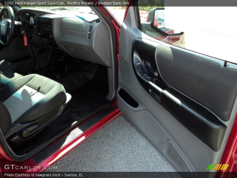 Redfire Metallic / Medium Dark Flint 2007 Ford Ranger Sport SuperCab