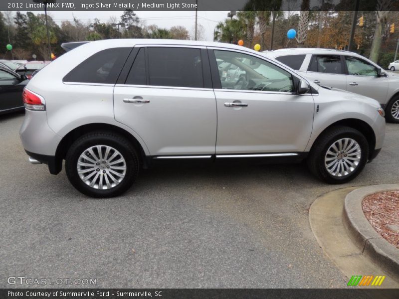 Ingot Silver Metallic / Medium Light Stone 2012 Lincoln MKX FWD