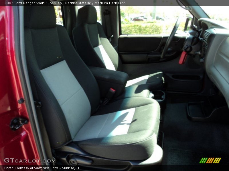 Redfire Metallic / Medium Dark Flint 2007 Ford Ranger Sport SuperCab