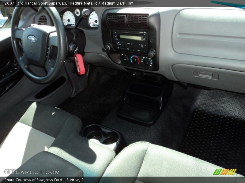 Redfire Metallic / Medium Dark Flint 2007 Ford Ranger Sport SuperCab