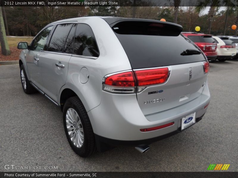 Ingot Silver Metallic / Medium Light Stone 2012 Lincoln MKX FWD