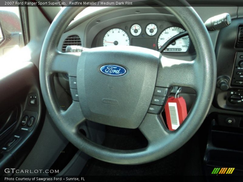 Redfire Metallic / Medium Dark Flint 2007 Ford Ranger Sport SuperCab