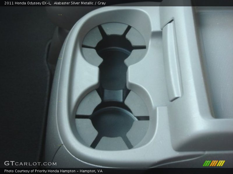 Alabaster Silver Metallic / Gray 2011 Honda Odyssey EX-L