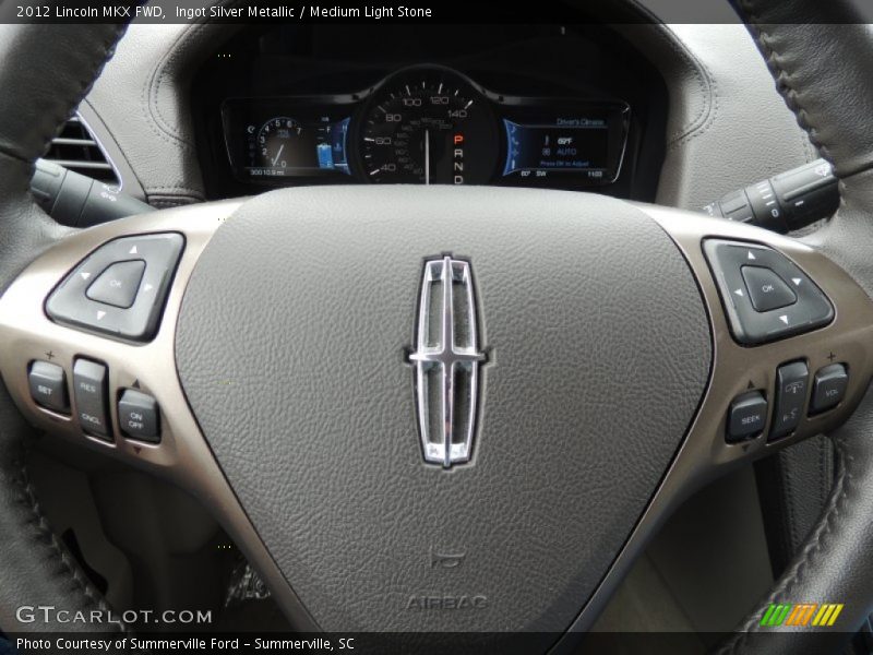 Ingot Silver Metallic / Medium Light Stone 2012 Lincoln MKX FWD
