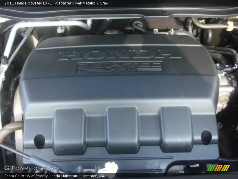 Alabaster Silver Metallic / Gray 2011 Honda Odyssey EX-L