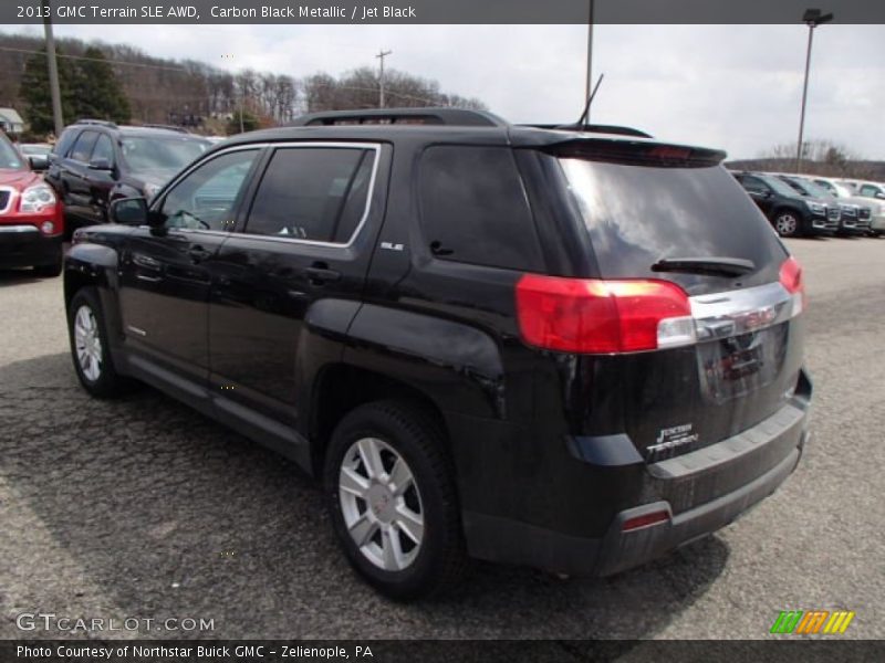 Carbon Black Metallic / Jet Black 2013 GMC Terrain SLE AWD