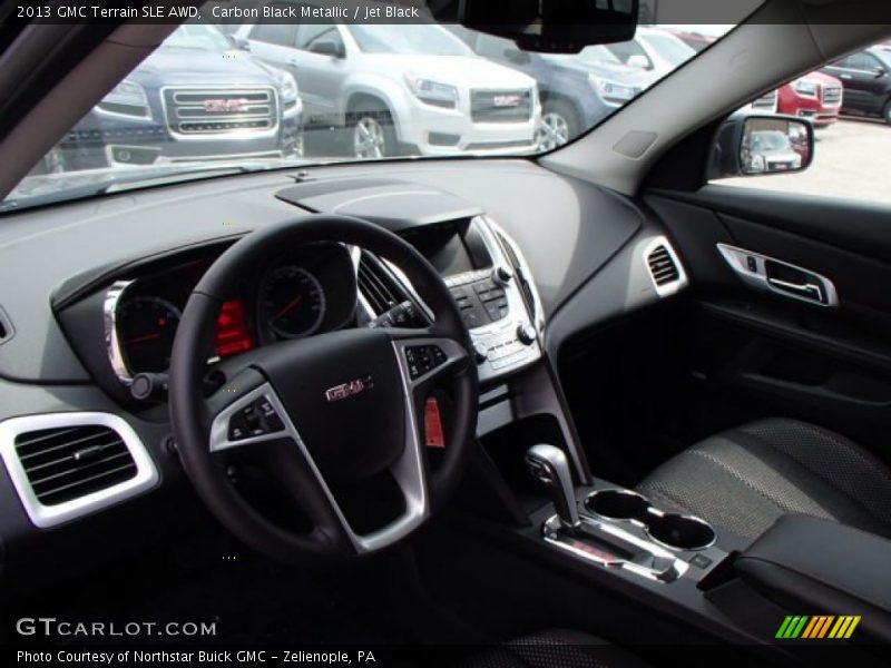 Carbon Black Metallic / Jet Black 2013 GMC Terrain SLE AWD