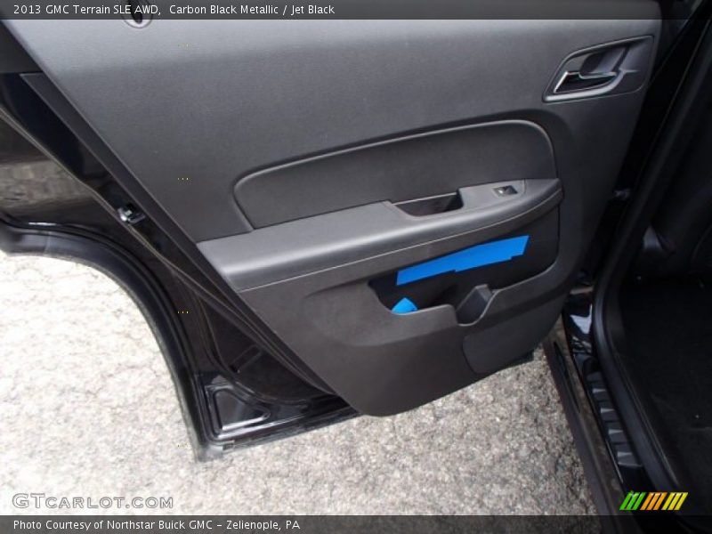 Carbon Black Metallic / Jet Black 2013 GMC Terrain SLE AWD