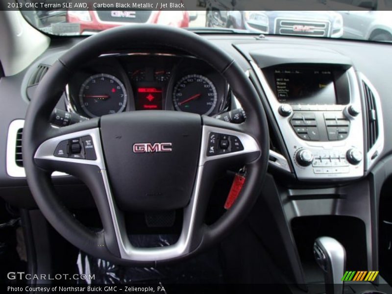 Carbon Black Metallic / Jet Black 2013 GMC Terrain SLE AWD
