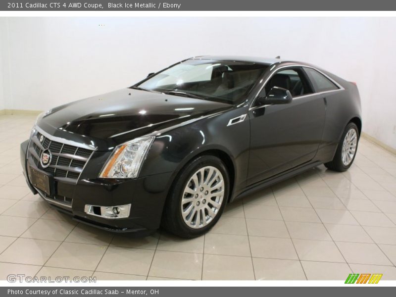 Front 3/4 View of 2011 CTS 4 AWD Coupe