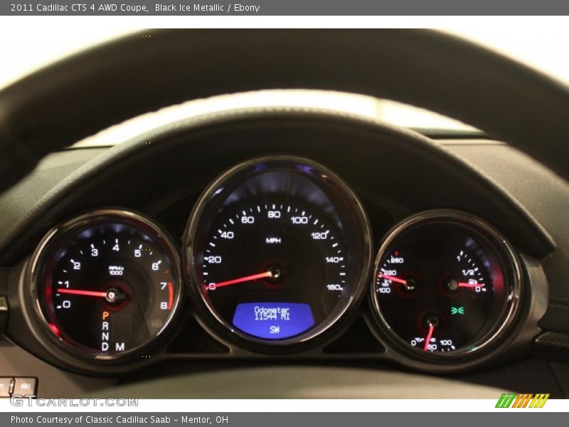  2011 CTS 4 AWD Coupe 4 AWD Coupe Gauges