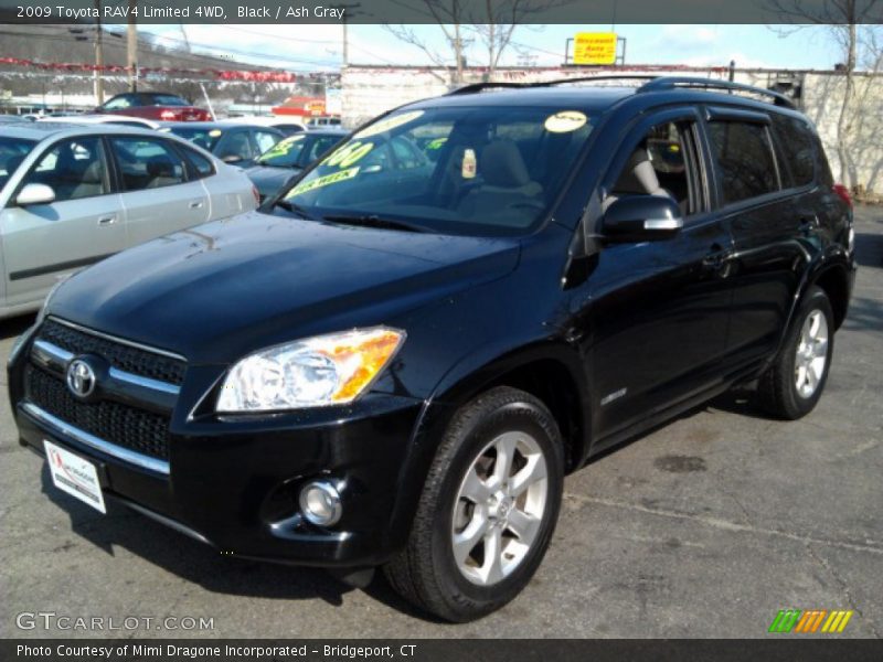 Black / Ash Gray 2009 Toyota RAV4 Limited 4WD