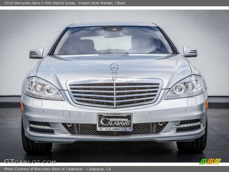 Iridium Silver Metallic / Black 2010 Mercedes-Benz S 400 Hybrid Sedan