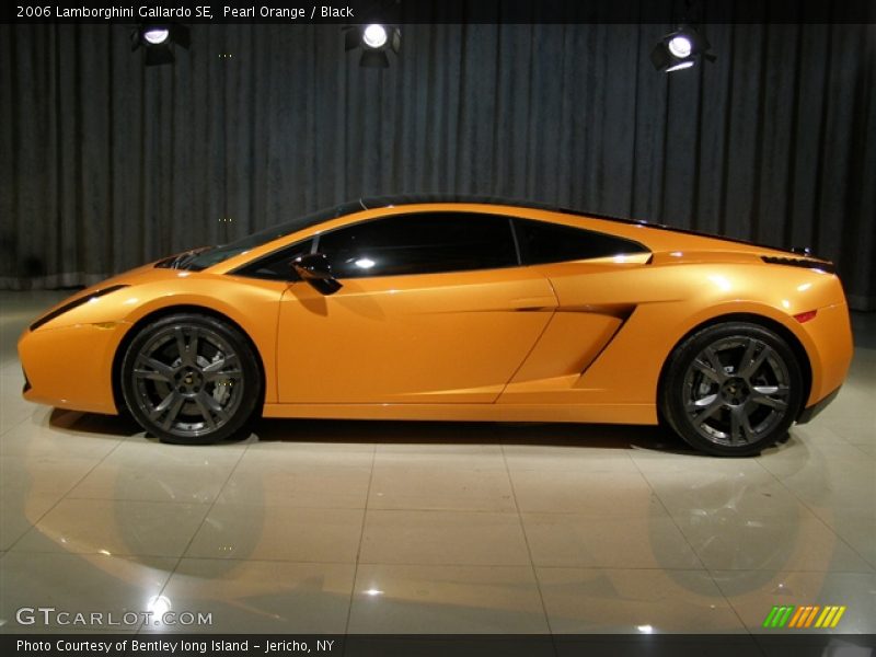 Pearl Orange / Black 2006 Lamborghini Gallardo SE