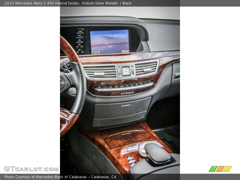 Iridium Silver Metallic / Black 2010 Mercedes-Benz S 400 Hybrid Sedan