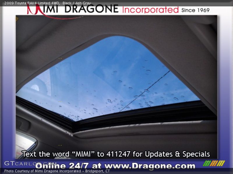 Black / Ash Gray 2009 Toyota RAV4 Limited 4WD