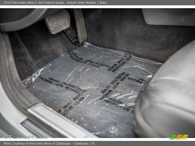 Iridium Silver Metallic / Black 2010 Mercedes-Benz S 400 Hybrid Sedan
