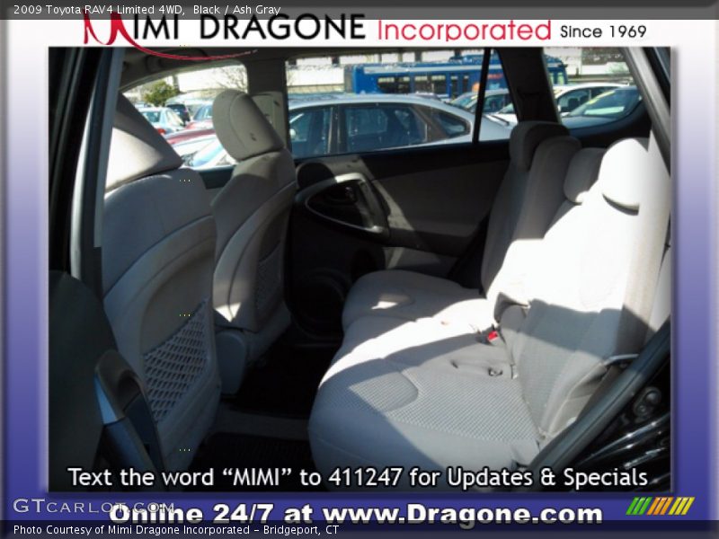Black / Ash Gray 2009 Toyota RAV4 Limited 4WD