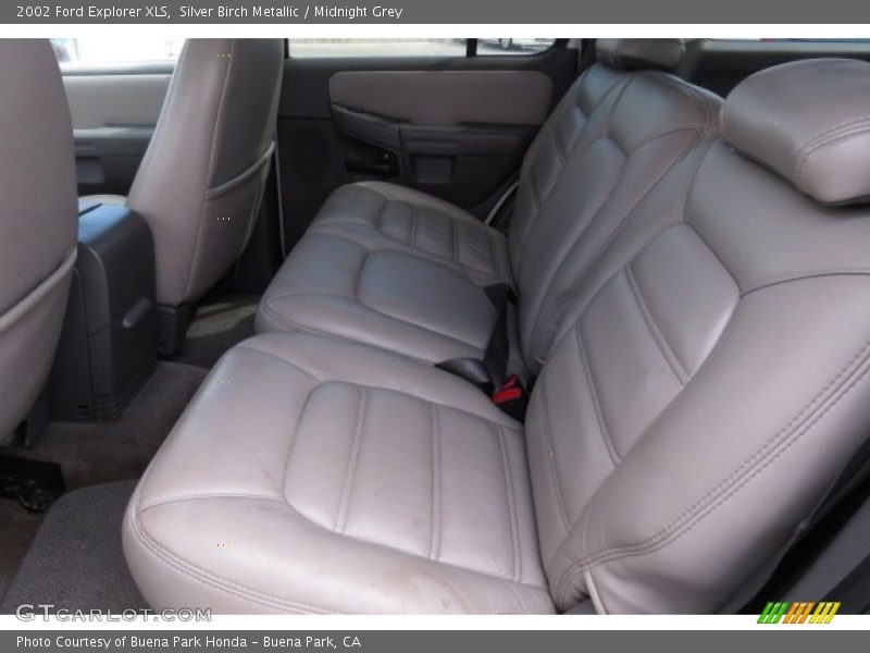 Silver Birch Metallic / Midnight Grey 2002 Ford Explorer XLS