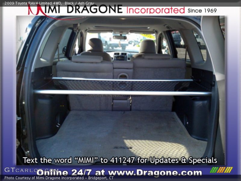 Black / Ash Gray 2009 Toyota RAV4 Limited 4WD