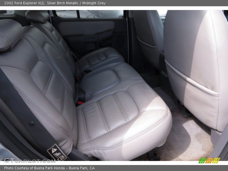 Silver Birch Metallic / Midnight Grey 2002 Ford Explorer XLS