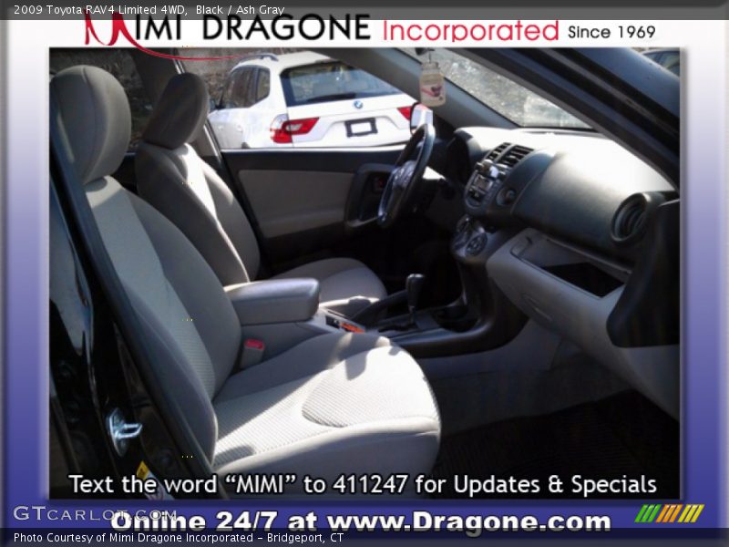 Black / Ash Gray 2009 Toyota RAV4 Limited 4WD