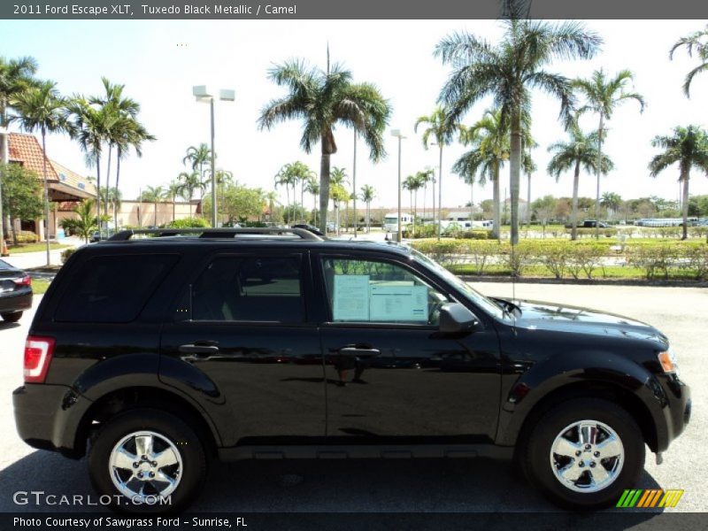 Tuxedo Black Metallic / Camel 2011 Ford Escape XLT