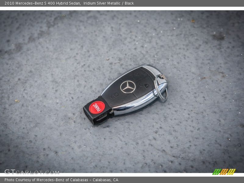 Iridium Silver Metallic / Black 2010 Mercedes-Benz S 400 Hybrid Sedan